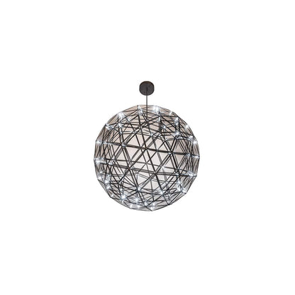 92 Light 44" Wide Cage Pendant