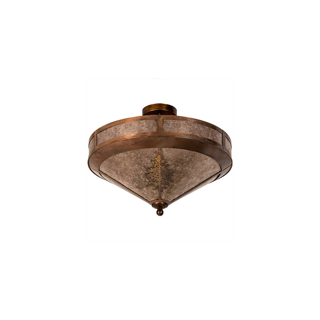 Tamarack 4 Light 20" Wide Semi-Flush Ceiling Fixture
