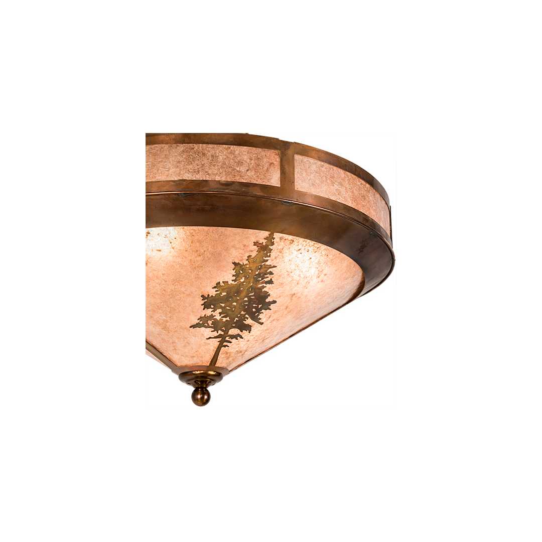 Tamarack 4 Light 20" Wide Semi-Flush Ceiling Fixture