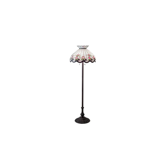 Roseborder 3 Light 62" Tall Buffet Floor Lamp