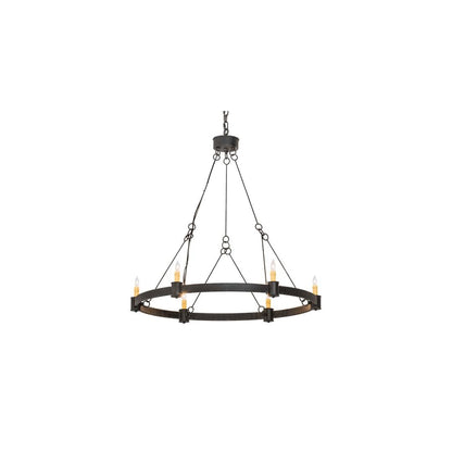 Kenosha 6 Light 36" Wide Taper Candle Style Chandelier