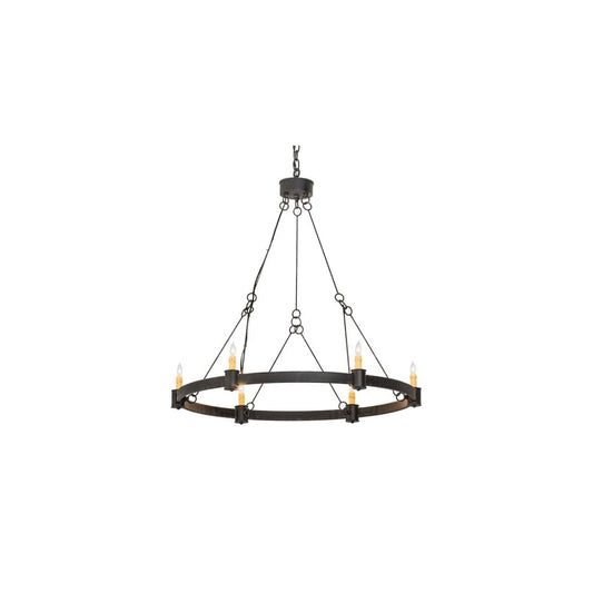 Kenosha 6 Light 36" Wide Taper Candle Style Chandelier