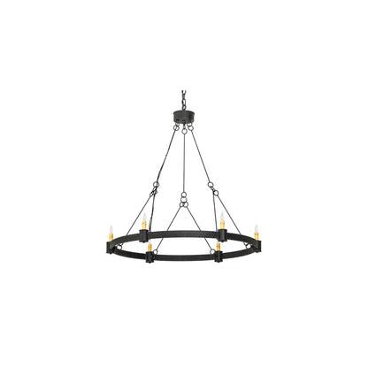 Kenosha 6 Light 36" Wide Taper Candle Style Chandelier