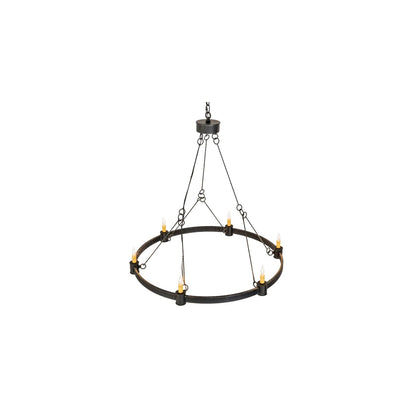 Kenosha 6 Light 36" Wide Taper Candle Style Chandelier