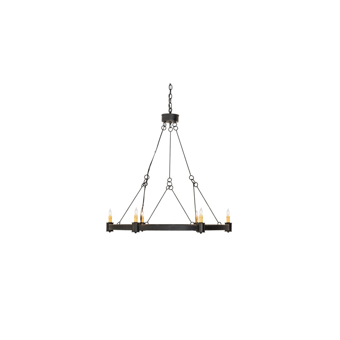 Kenosha 6 Light 36" Wide Taper Candle Style Chandelier