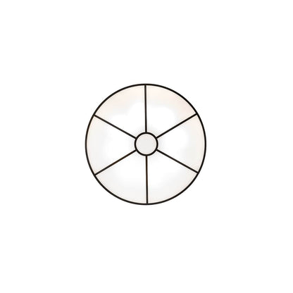 Cilindro 8 Light 48" Wide Semi-Flush Drum Ceiling Fixture - Timeless Bronze Finish