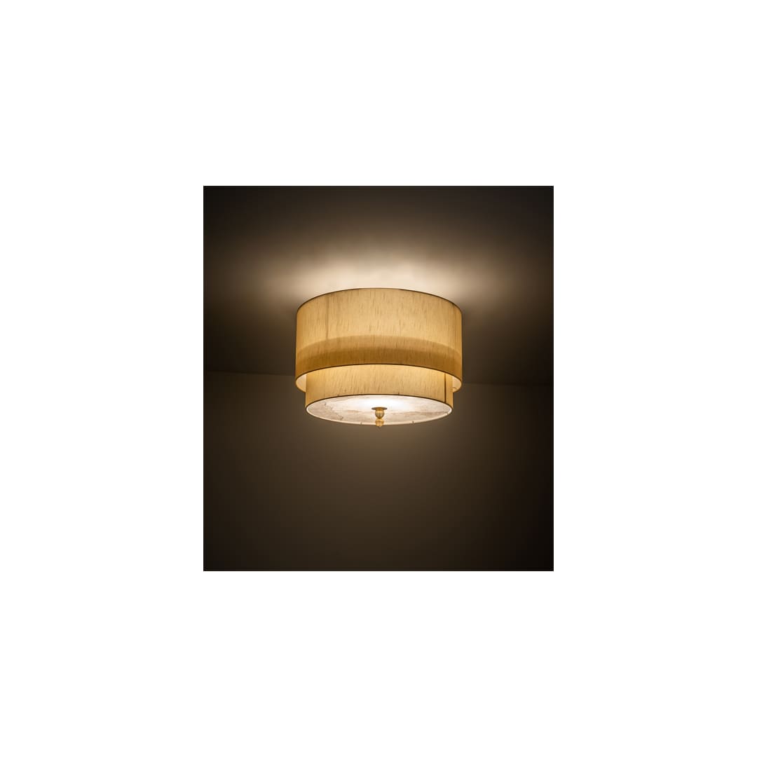 Cilindro Lujoso 10 Light 32" Wide Semi-Flush Drum Ceiling Fixture