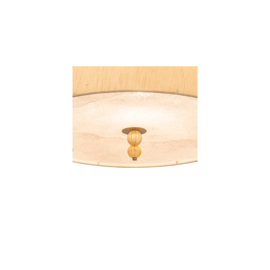 Cilindro Lujoso 10 Light 32" Wide Semi-Flush Drum Ceiling Fixture