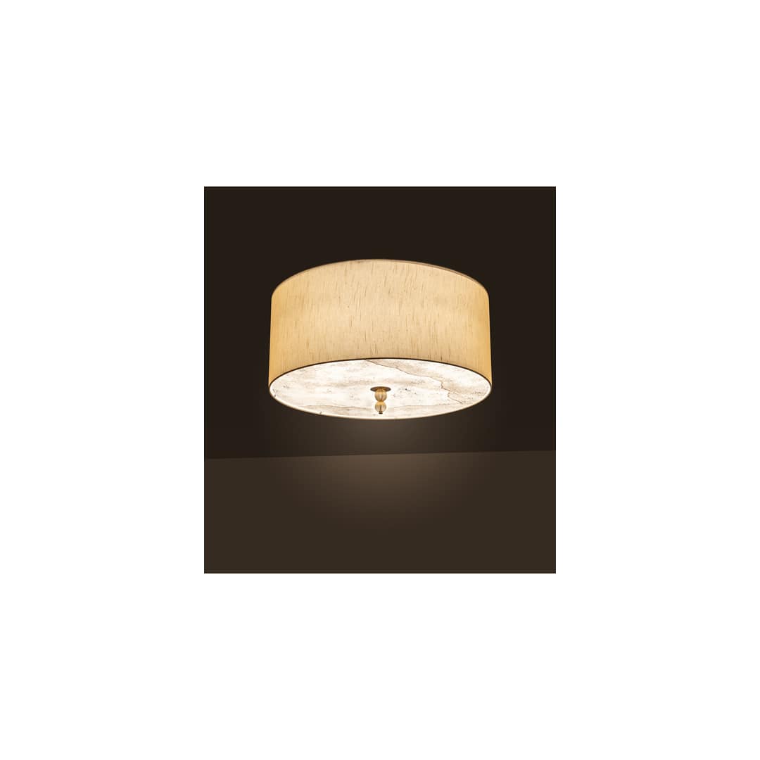 Cilindro Lujoso 6 Light 32" Wide Semi-Flush Drum Ceiling Fixture