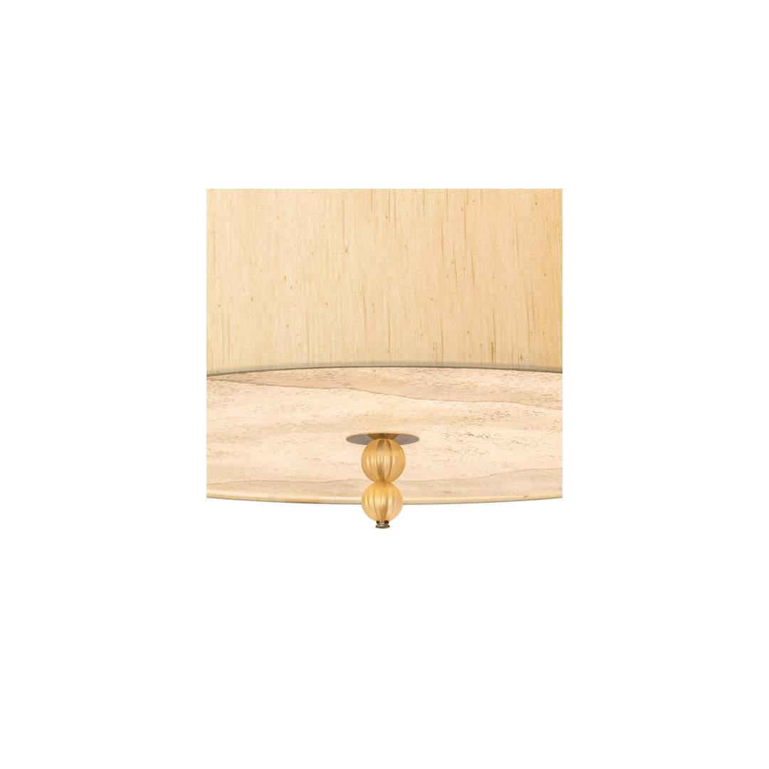 Cilindro Lujoso 6 Light 32" Wide Semi-Flush Drum Ceiling Fixture