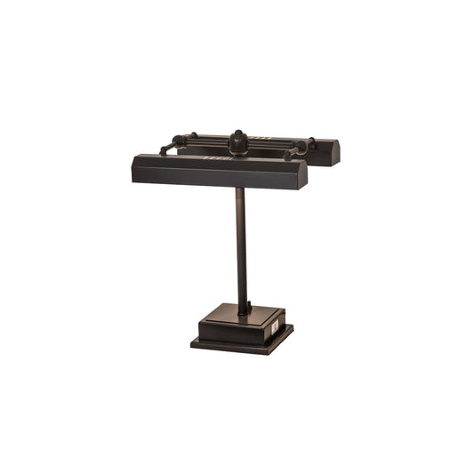 Utica Library Bankers 2 Light 16" Tall Buffet Table Lamp