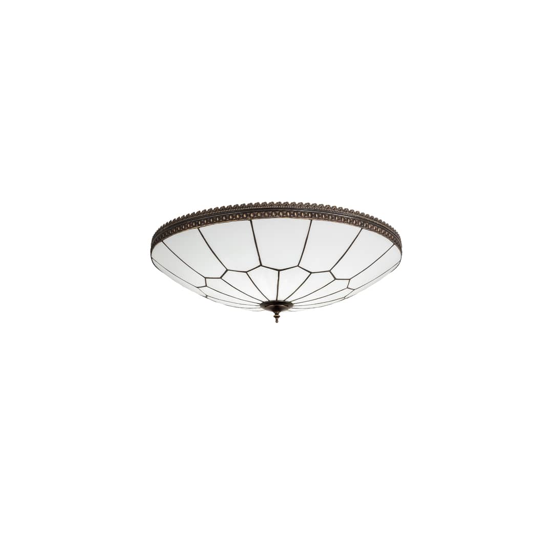 Vincent Honeycomb 30" Wide LED Semi-Flush Bowl Ceiling Fixture