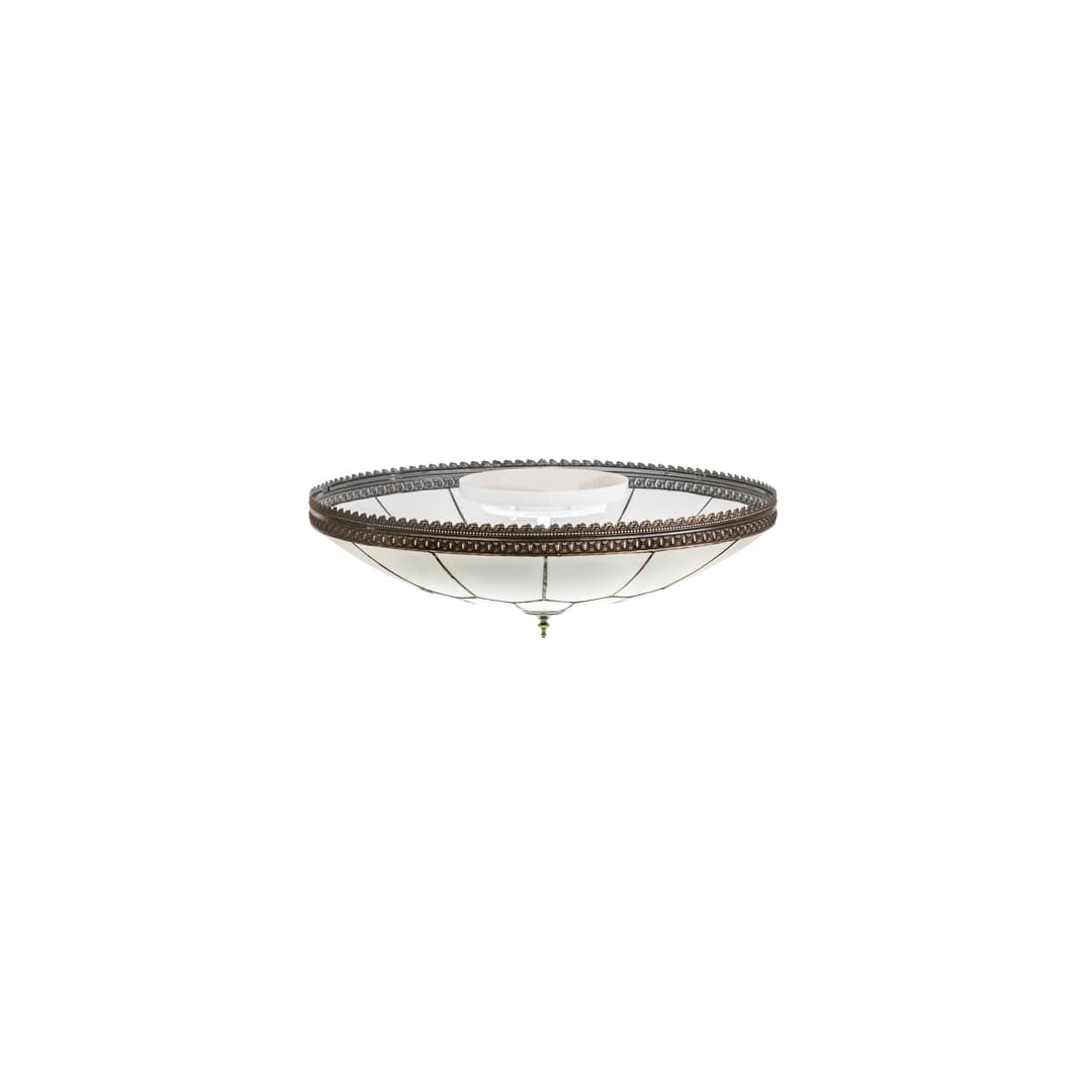 Vincent Honeycomb 30" Wide LED Semi-Flush Bowl Ceiling Fixture
