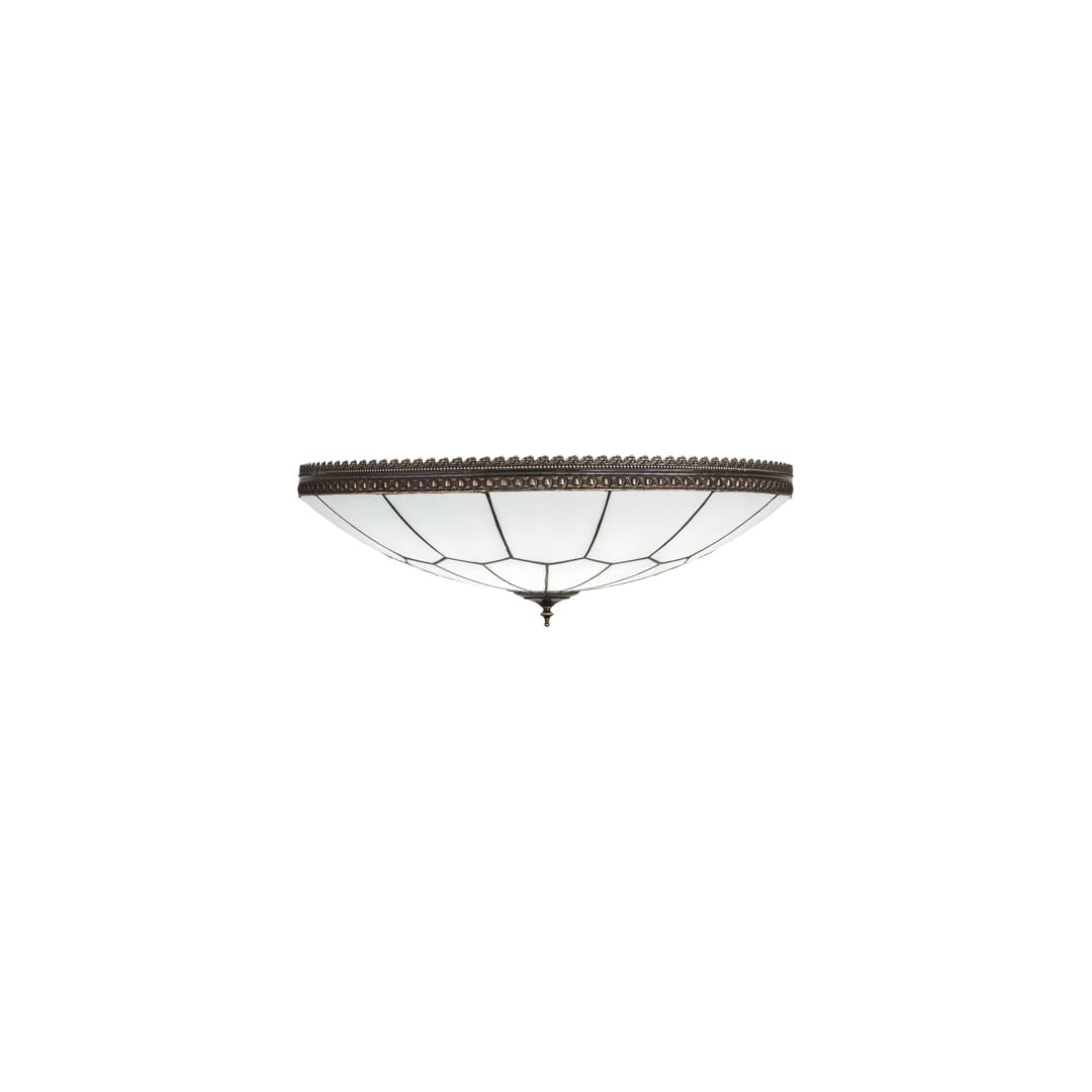 Vincent Honeycomb 30" Wide LED Semi-Flush Bowl Ceiling Fixture