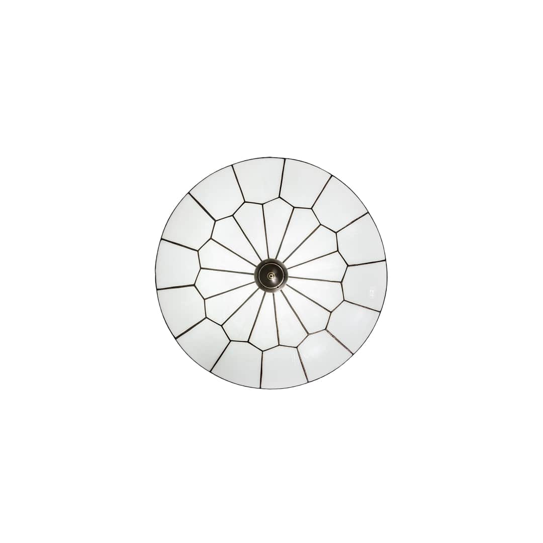 Vincent Honeycomb 30" Wide LED Semi-Flush Bowl Ceiling Fixture