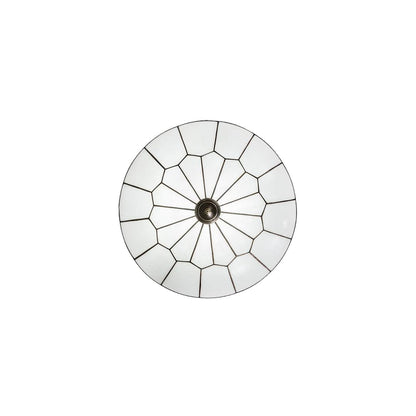 Vincent Honeycomb 30" Wide LED Semi-Flush Bowl Ceiling Fixture