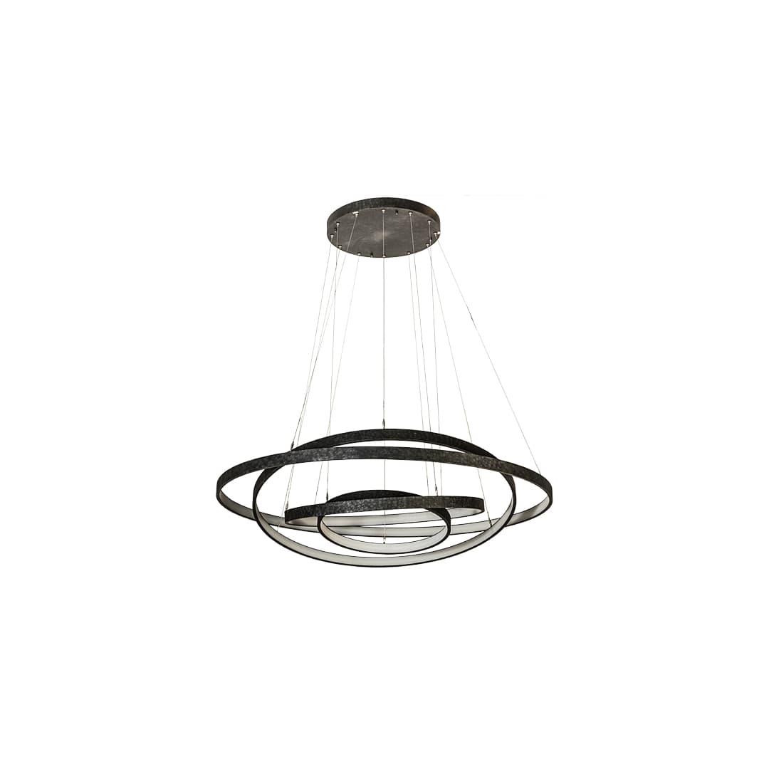 4 Light 60" Wide Suspension Multi Light Pendant
