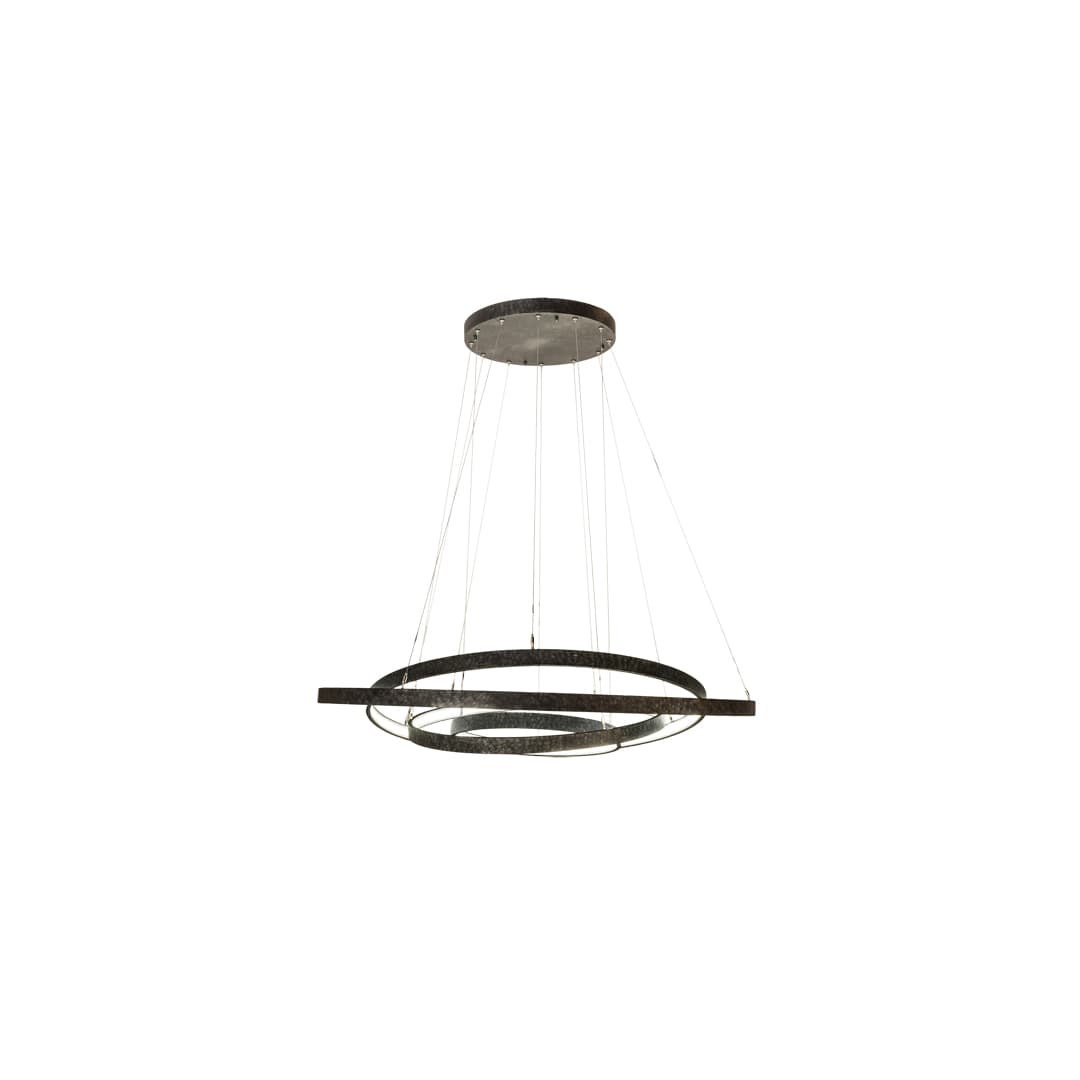 4 Light 60" Wide Suspension Multi Light Pendant
