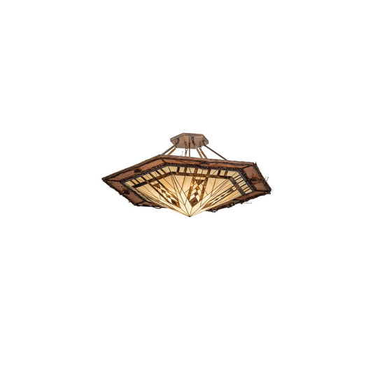 Sonoma 6 Light 53" Wide Semi-Flush Ceiling Fixture