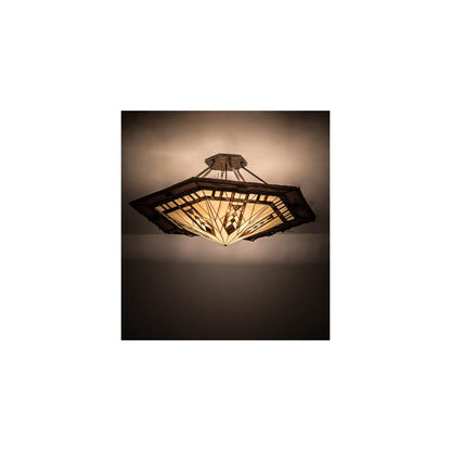 Sonoma 6 Light 53" Wide Semi-Flush Ceiling Fixture
