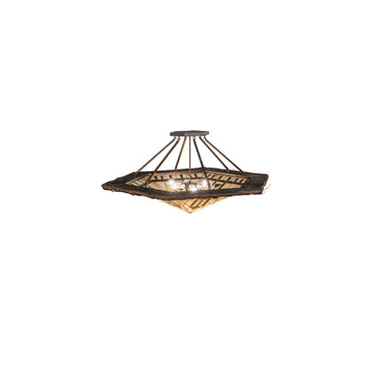 Sonoma 6 Light 53" Wide Semi-Flush Ceiling Fixture