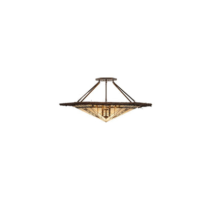 Sonoma 6 Light 53" Wide Semi-Flush Ceiling Fixture