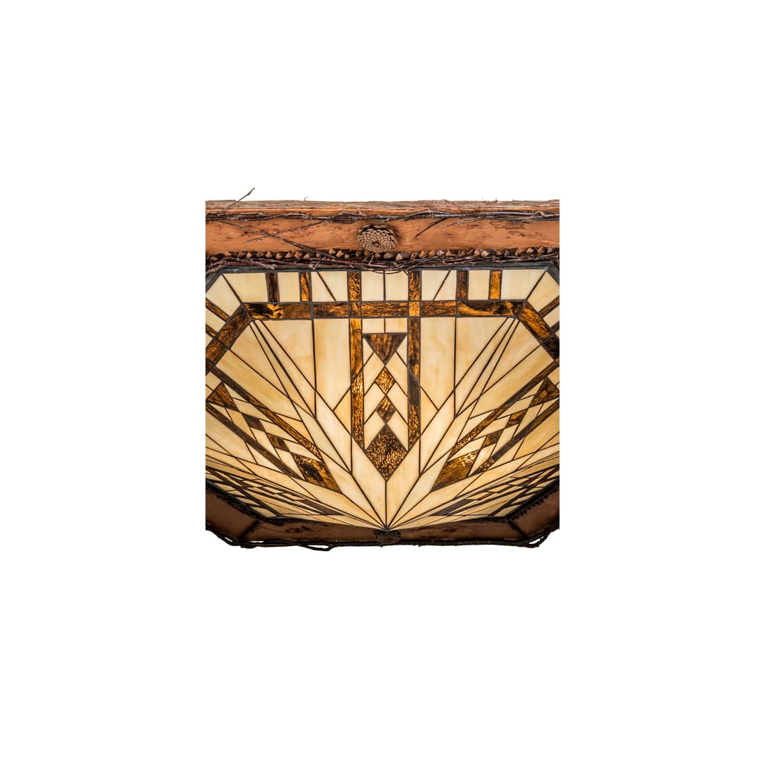 Sonoma 6 Light 53" Wide Semi-Flush Ceiling Fixture