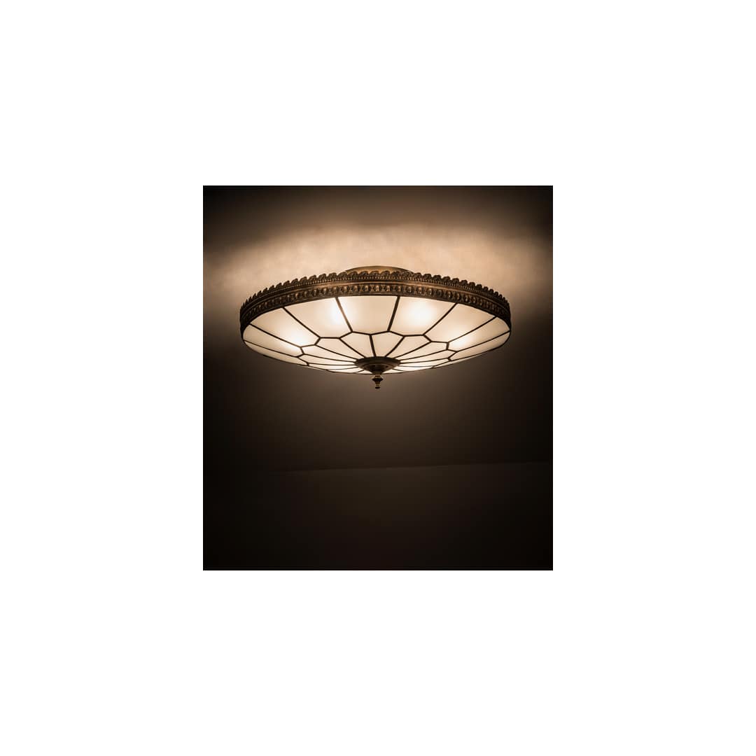 Vincent Honeycomb 6 Light 21" Wide Semi-Flush Bowl Ceiling Fixture