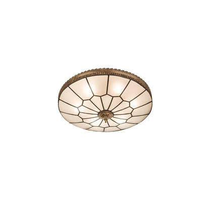 Vincent Honeycomb 6 Light 21" Wide Semi-Flush Bowl Ceiling Fixture