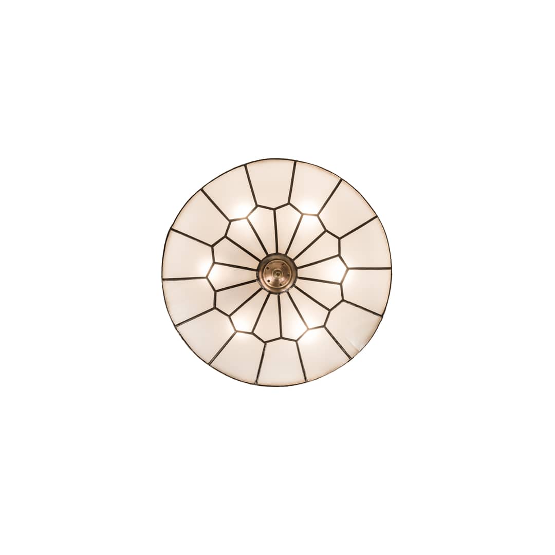 Vincent Honeycomb 6 Light 21" Wide Semi-Flush Bowl Ceiling Fixture