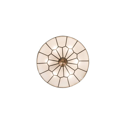 Vincent Honeycomb 6 Light 21" Wide Semi-Flush Bowl Ceiling Fixture