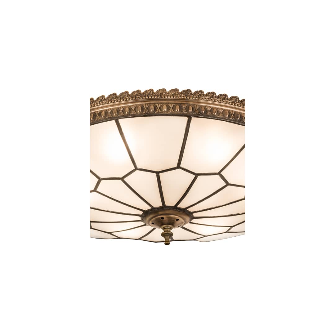 Vincent Honeycomb 6 Light 21" Wide Semi-Flush Bowl Ceiling Fixture