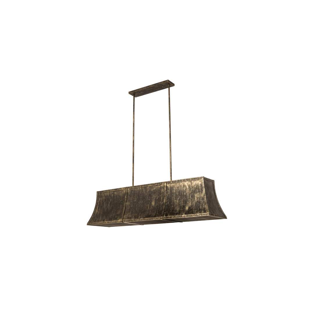 5 Light 64" Wide Linear Pendant