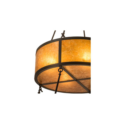 12 Light 60" Wide Pendant