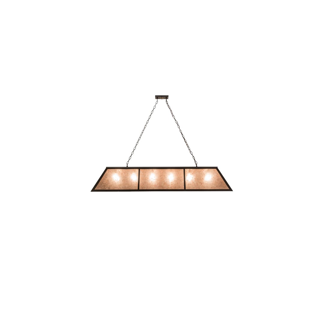 6 Light 70" Wide Linear Pendant