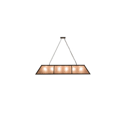 6 Light 70" Wide Linear Pendant