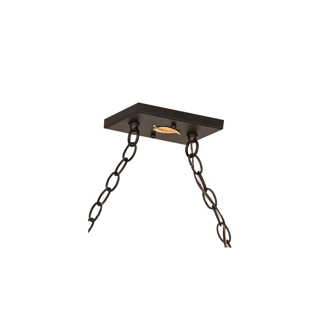 6 Light 70" Wide Linear Pendant