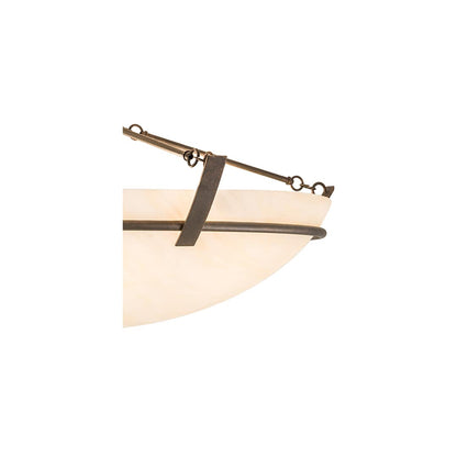 Covina 8 Light 48" Wide Semi-Flush Bowl Ceiling Fixture