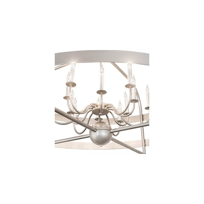 Aldari 12 Light 48" Wide Taper Candle Style Chandelier