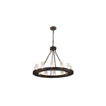 Loxley 12 Light 36" Wide Ring Chandelier