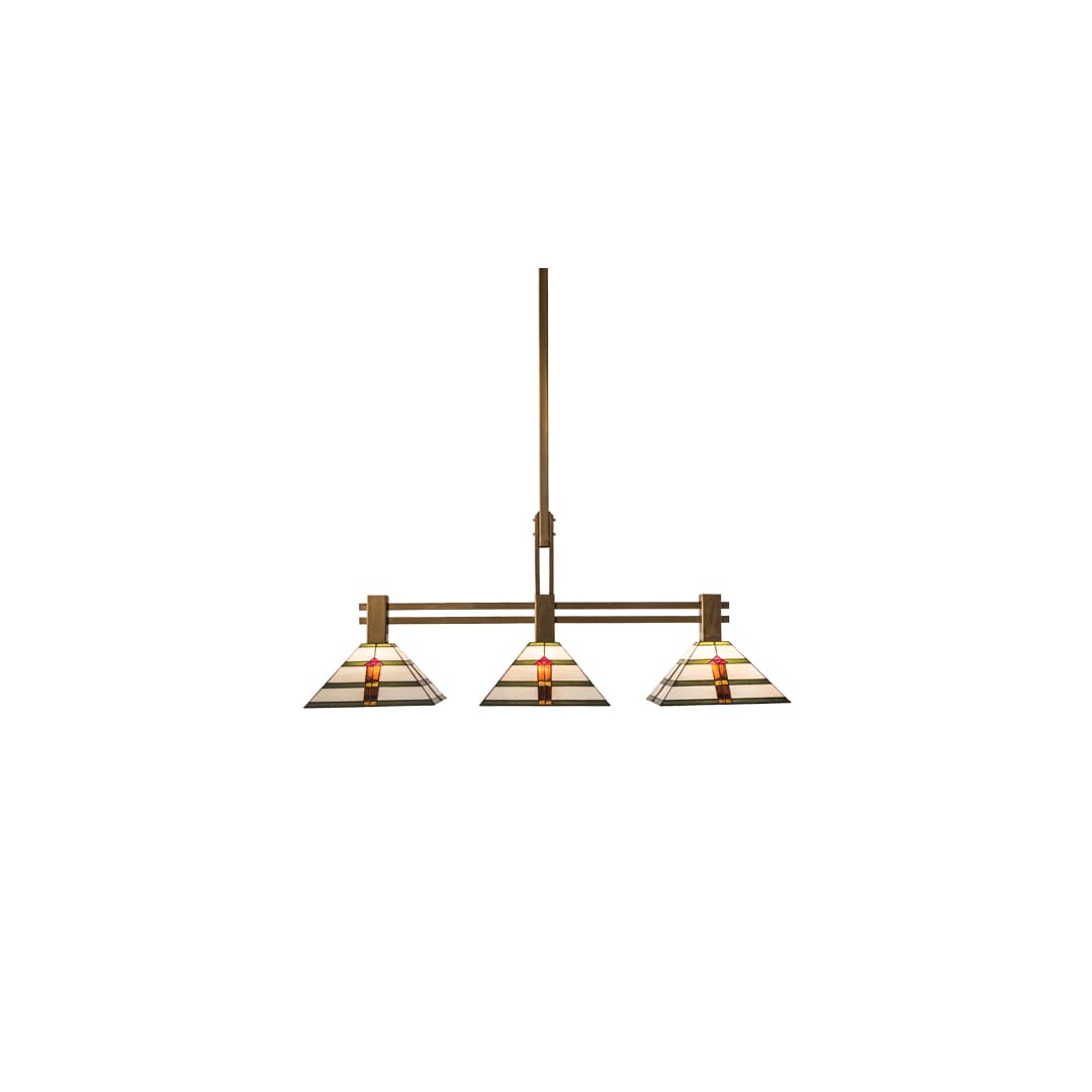 3 Light 48" Wide Linear Pendant