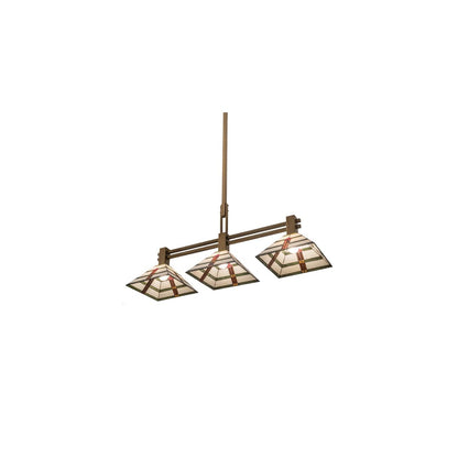 3 Light 48" Wide Linear Pendant