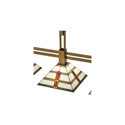 3 Light 48" Wide Linear Pendant