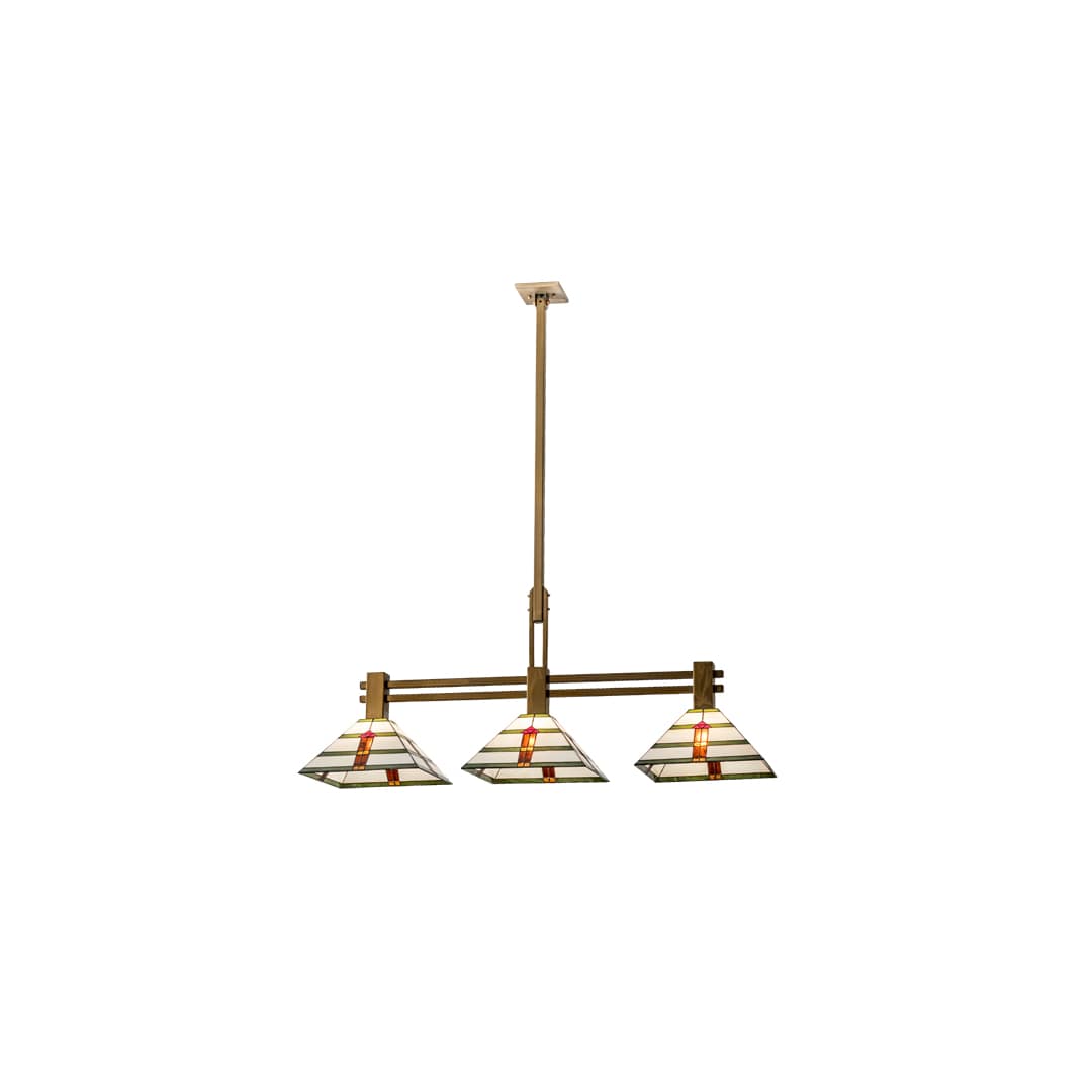 3 Light 48" Wide Linear Pendant