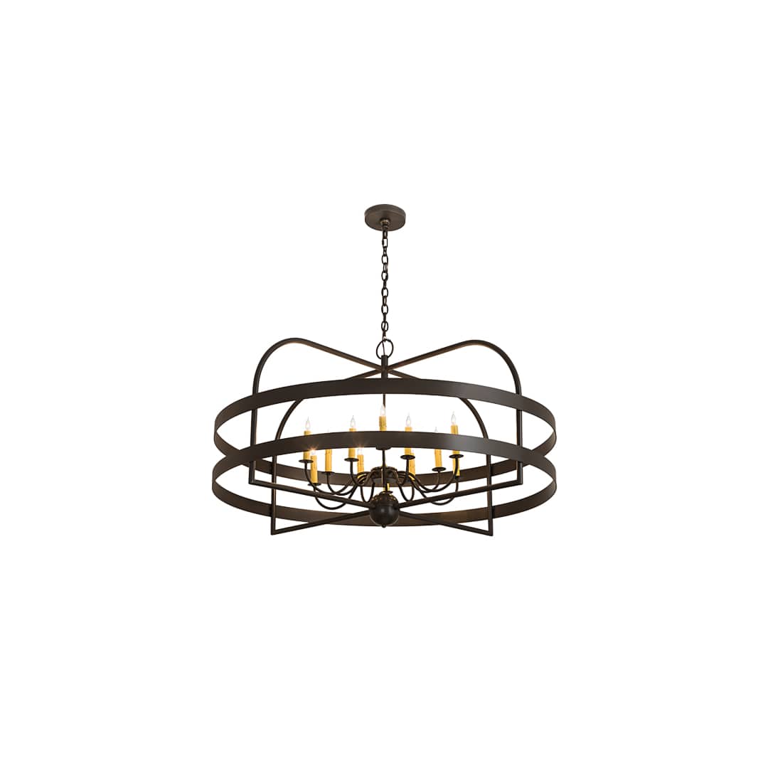 Aldari 12 Light 48" Wide Taper Candle Style Chandelier
