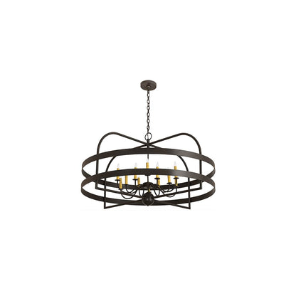 Aldari 12 Light 48" Wide Taper Candle Style Chandelier