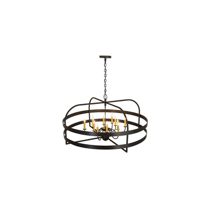 Aldari 12 Light 48" Wide Taper Candle Style Chandelier