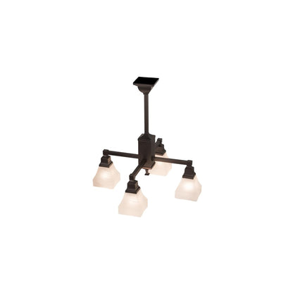 Bungalow 4 Light 25" Wide Chandelier