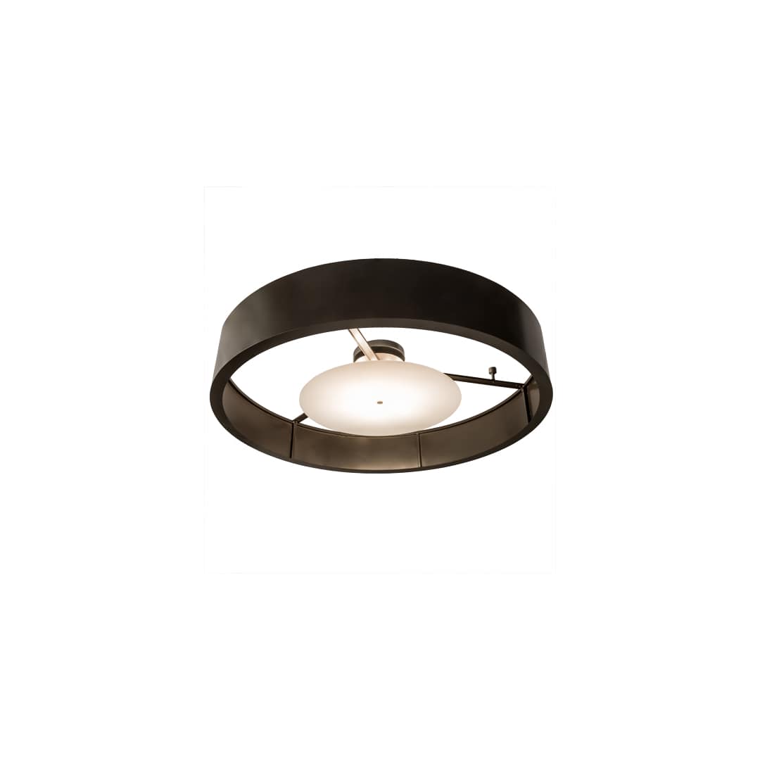 Cilindro Chic 12 Light 72" Wide Semi-Flush Drum Ceiling Fixture