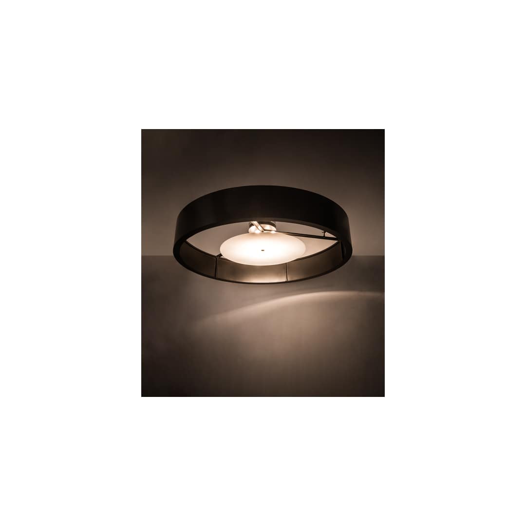 Cilindro Chic 12 Light 72" Wide Semi-Flush Drum Ceiling Fixture